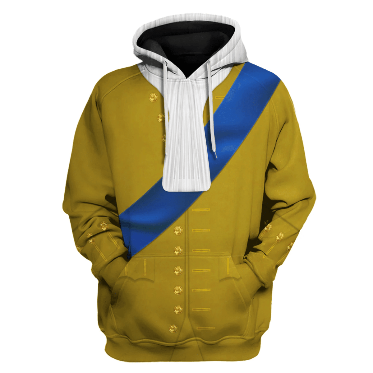 Gearhomie George I of Great Britain Costume Hoodie Sweatshirt T-Shirt Tracksuit - Gearhomie.com