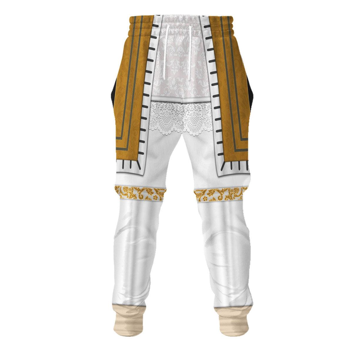 Gearhomie George II of England Costume Hoodie Sweatshirt T-Shirt Tracksuit - Gearhomie.com