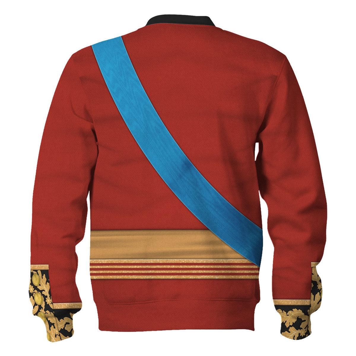 Gearhomie George IV of England Uniform Costume Hoodie Sweatshirt T-Shirt Tracksuit - Gearhomie.com