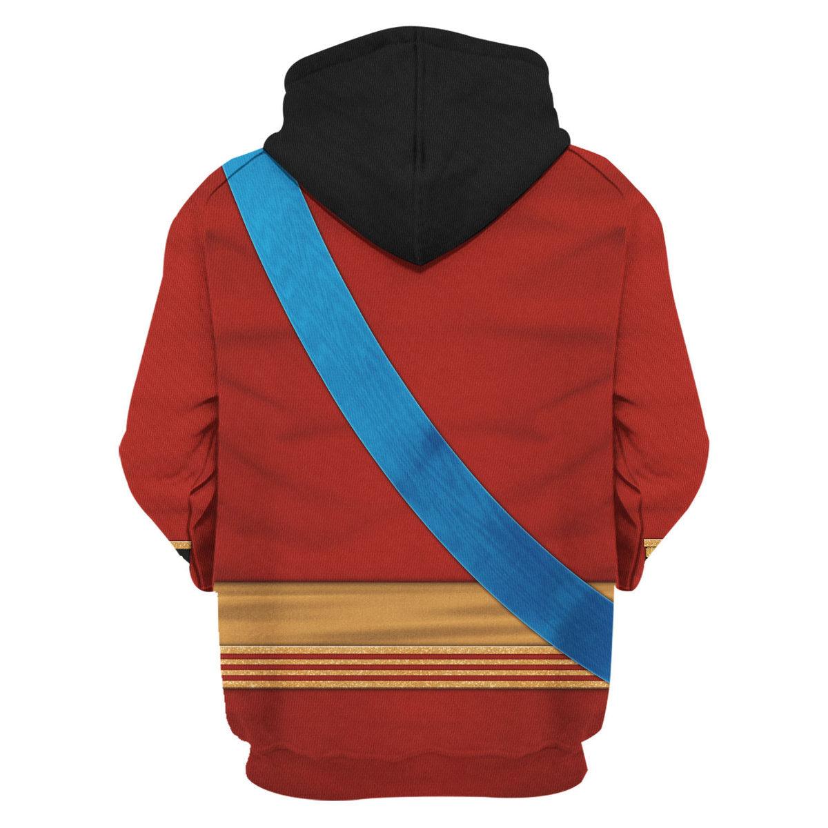 Gearhomie George IV of England Uniform Costume Hoodie Sweatshirt T-Shirt Tracksuit - Gearhomie.com