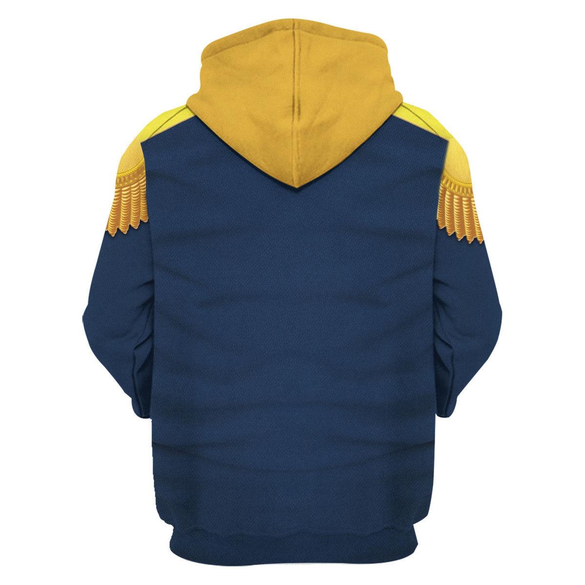 CustomsPig George Washington: Indispensable Man Uniform All Over Print Hoodie Sweatshirt T-Shirt Tracksuit - CustomsPig.com