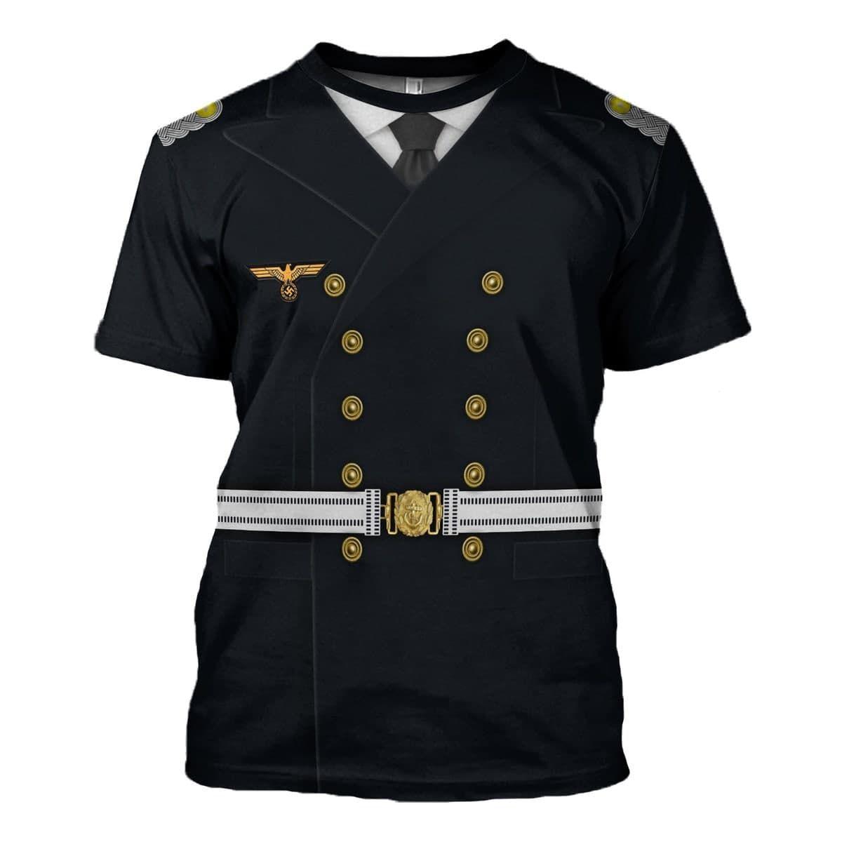 Gearhomie German Kriegsmarine (War Navy) Costume Hoodie Sweatshirt T-Shirt Tracksuit - Gearhomie.com
