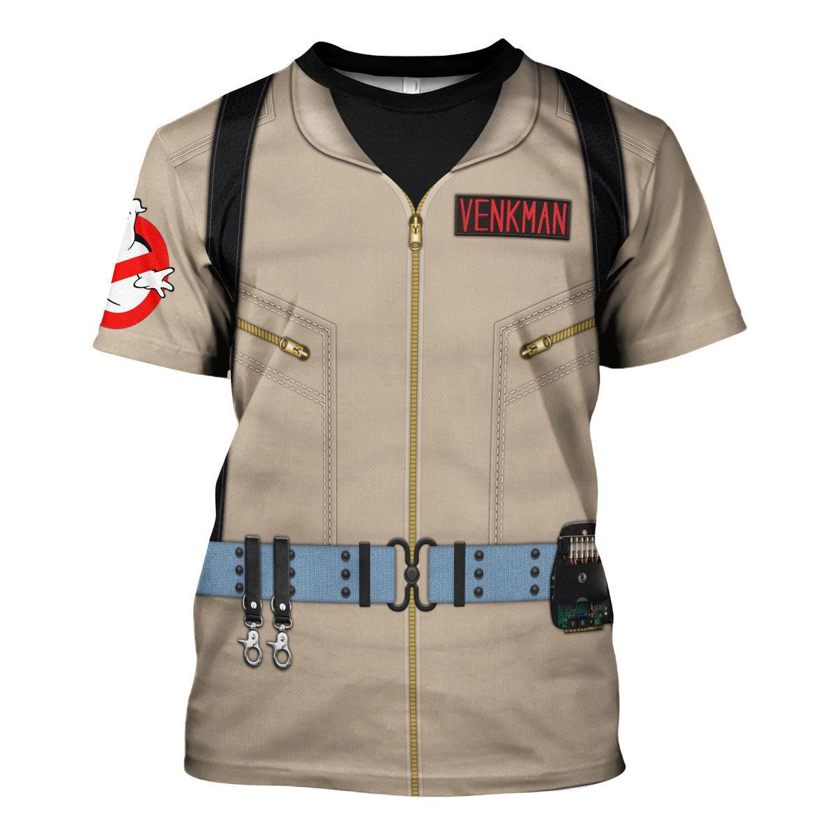 OodieGang Ghostbusters Costume Hoodie Sweatshirt T-Shirt Sweatpants - OodieGang.com