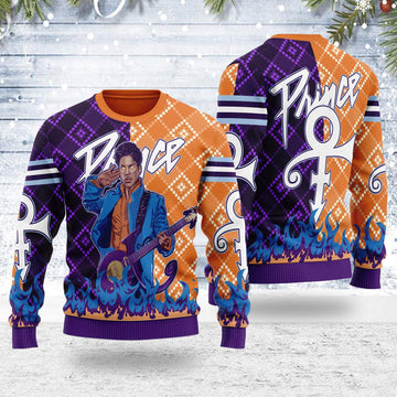 Gearhomie Guitar Artistic Artwork Christmas Ugly Sweater - Gearhomie.com