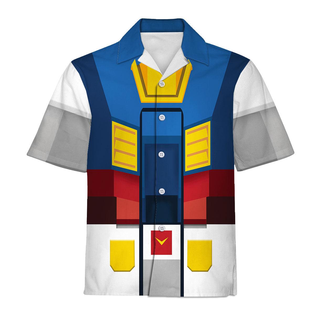 OodieGang Gundam Robot Costume All Over Print Tracksuit Hoodie - OodieGang