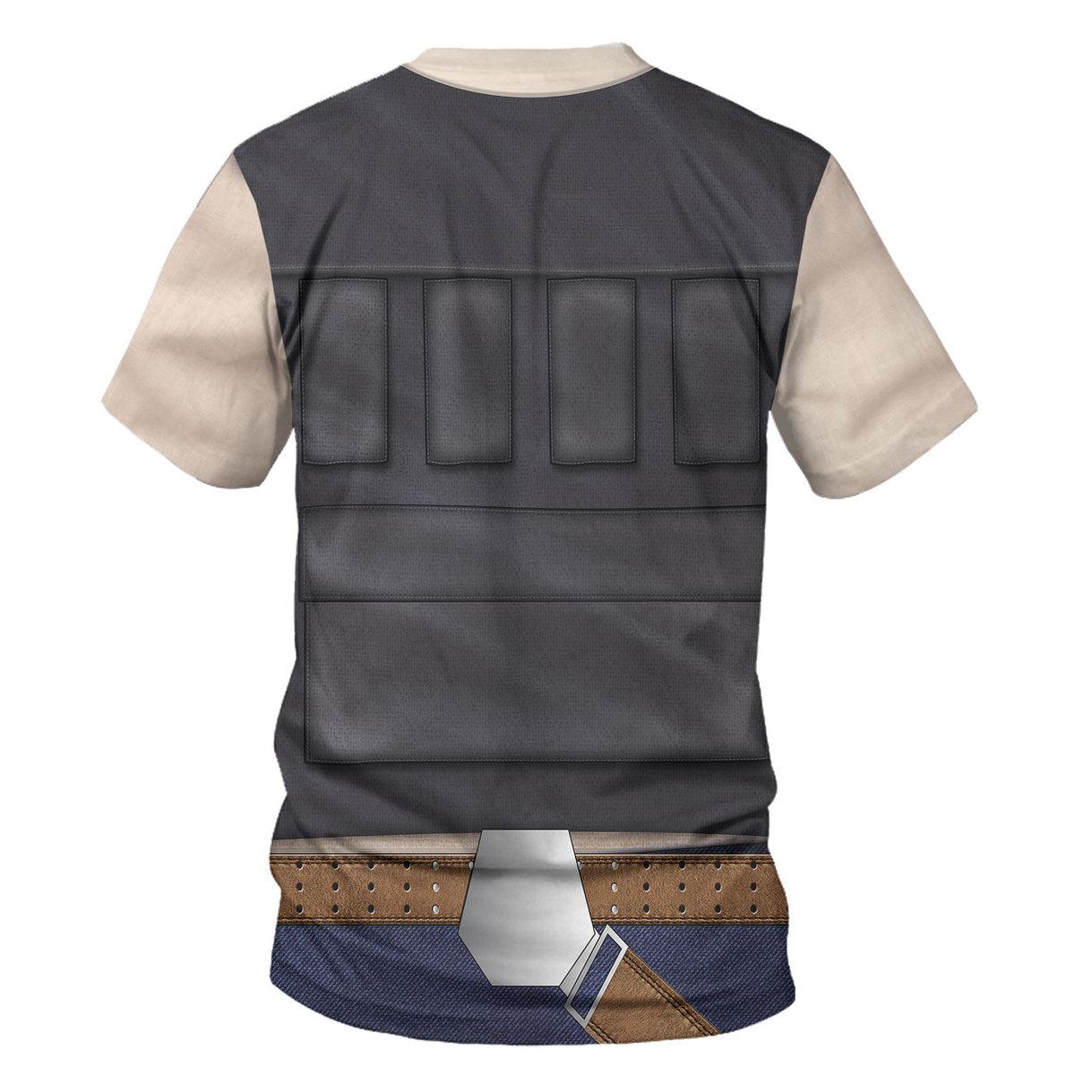 OodieGang Han Solo Costume Hoodie Sweatshirt T-Shirt Sweatpants - OodieGang.com
