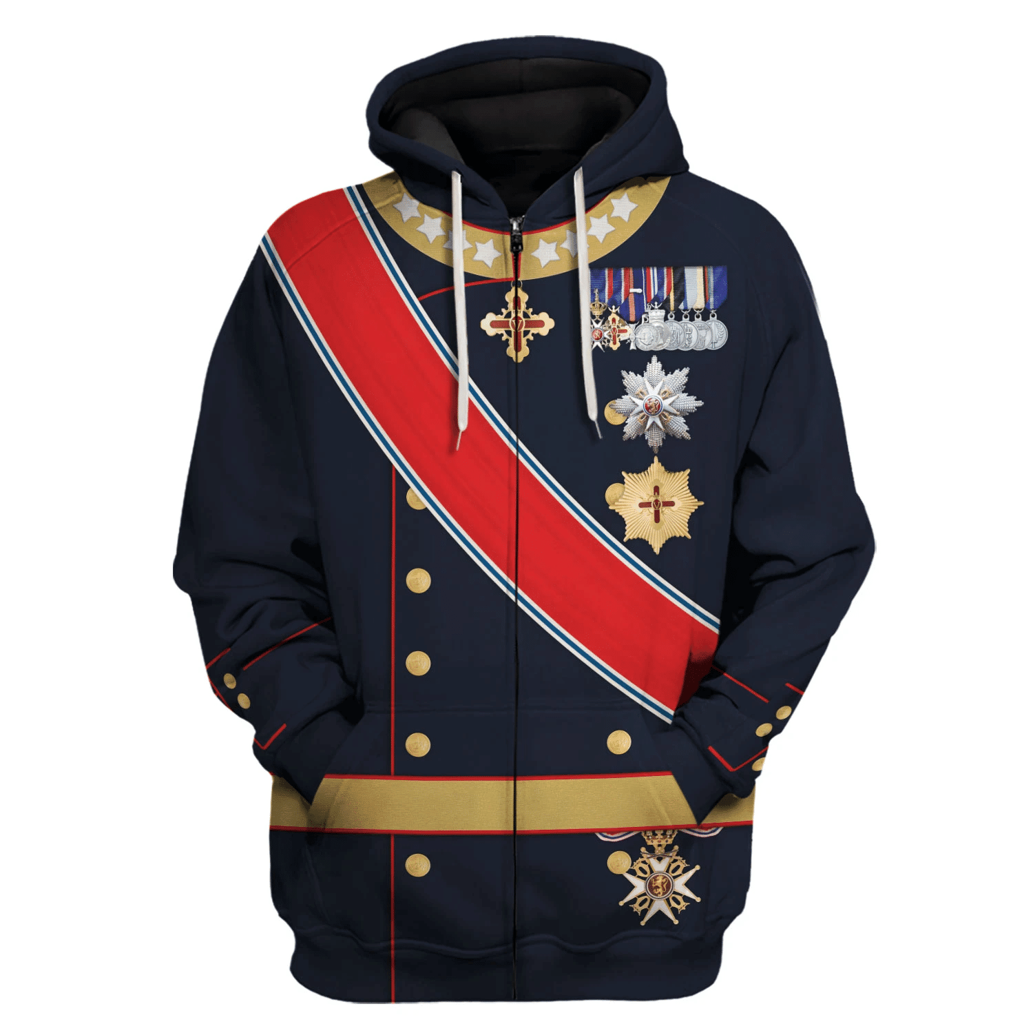 Gearhomie Harald V of Norway King of Norway Costume Hoodie Sweatshirt T-Shirt Tracksuit - Gearhomie.com