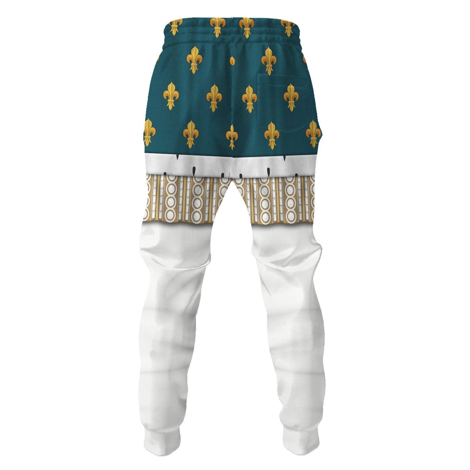 Gearhomie Henry IV of France in Coronation Robes Costume All Over Print Hoodie Sweatshirt T-Shirt Tracksuit - Gearhomie.com