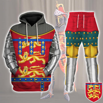 Gearhomie Henry of Grosmont, 1st Duke of Lancaster Costume Hoodie Sweatshirt T-Shirt Tracksuit - Gearhomie.com