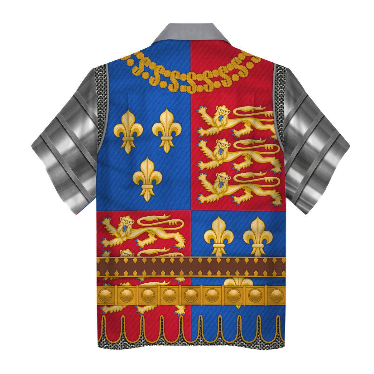 Gearhomie Henry V Amour Knights Costume Hoodie Sweatshirt T-Shirt Sweatpants - Gearhomie.com
