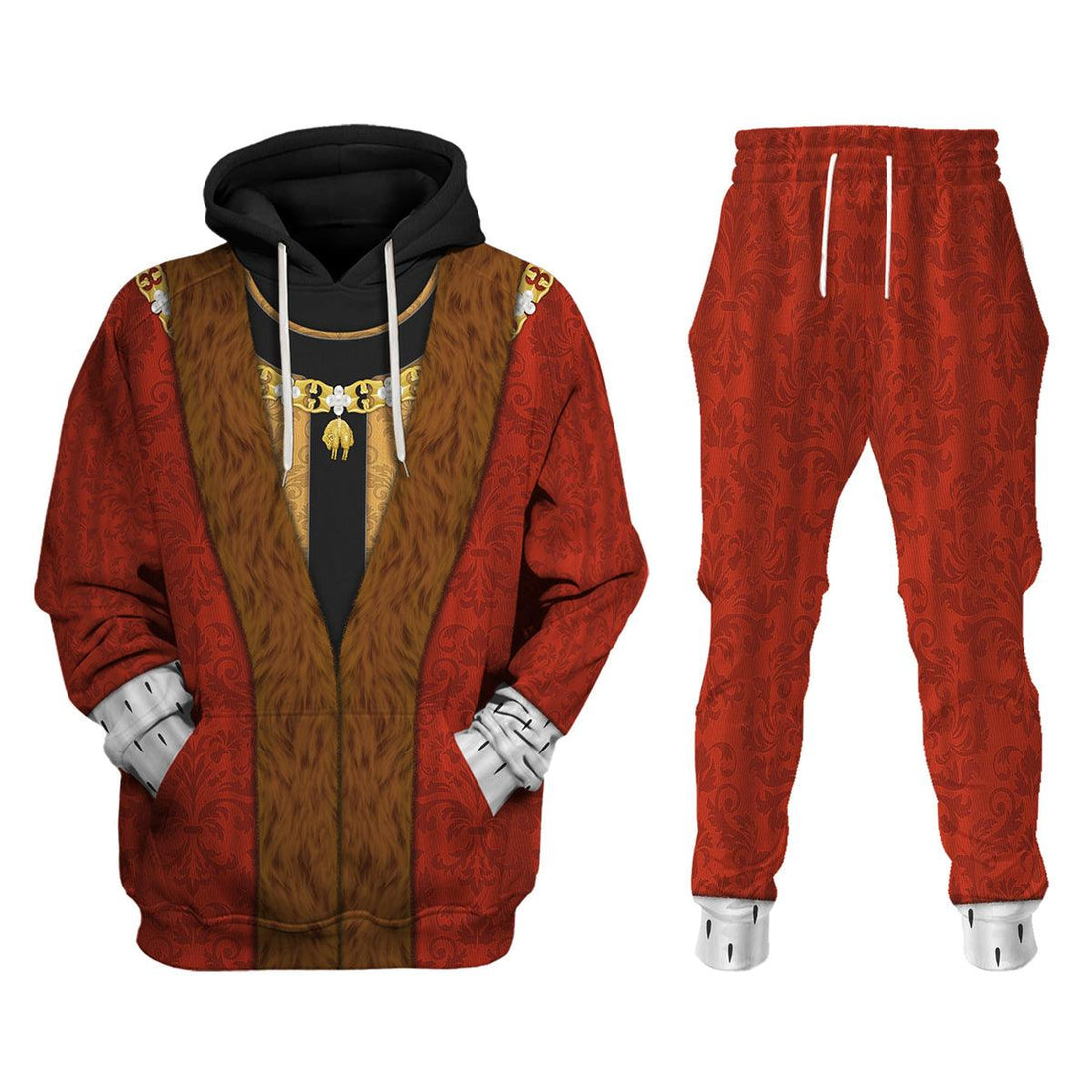 Gearhomie Henry VII of England Costume Hoodie Sweatshirt T-Shirt Tracksuit - Gearhomie.com