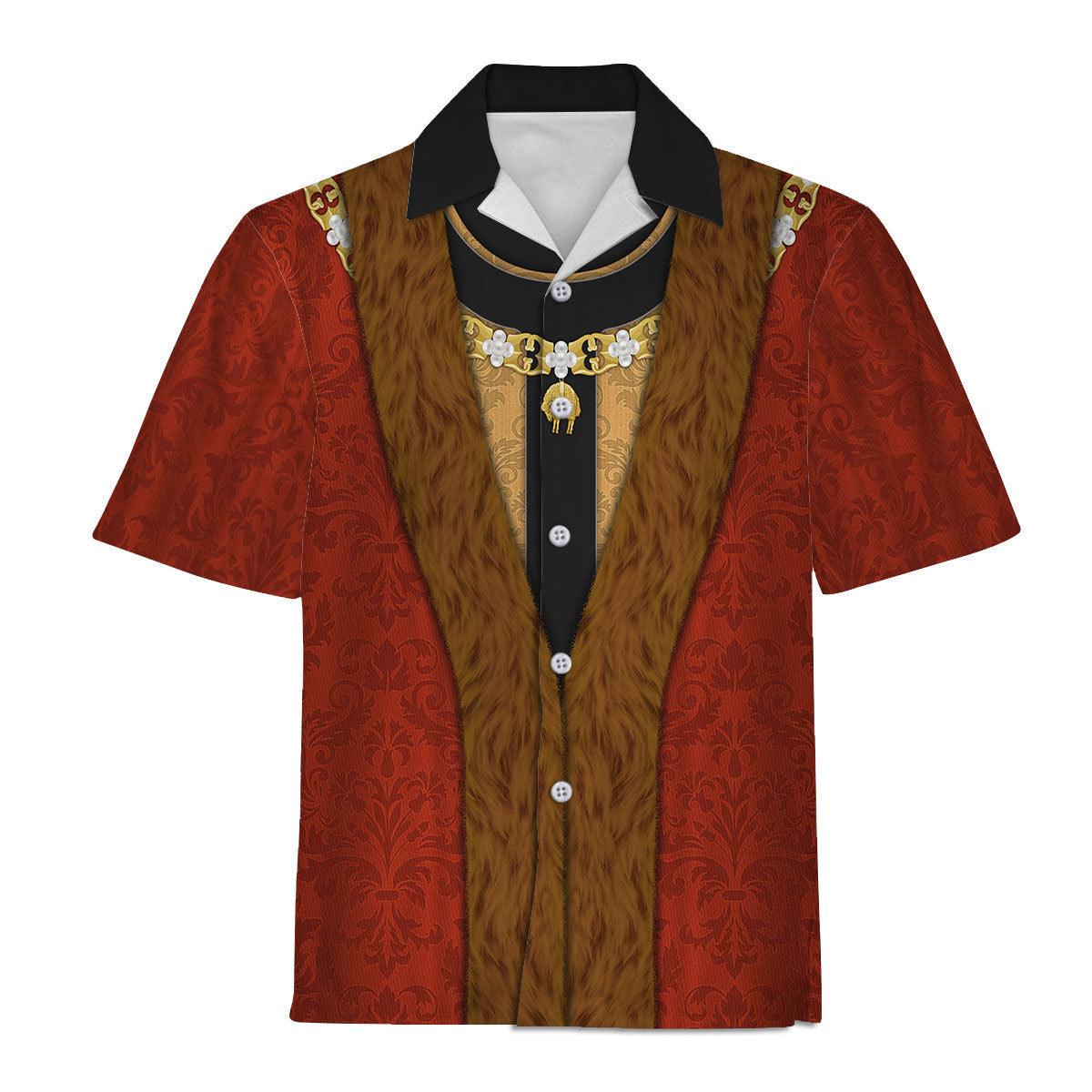 Gearhomie Henry VII of England Costume Hoodie Sweatshirt T-Shirt Tracksuit - Gearhomie.com