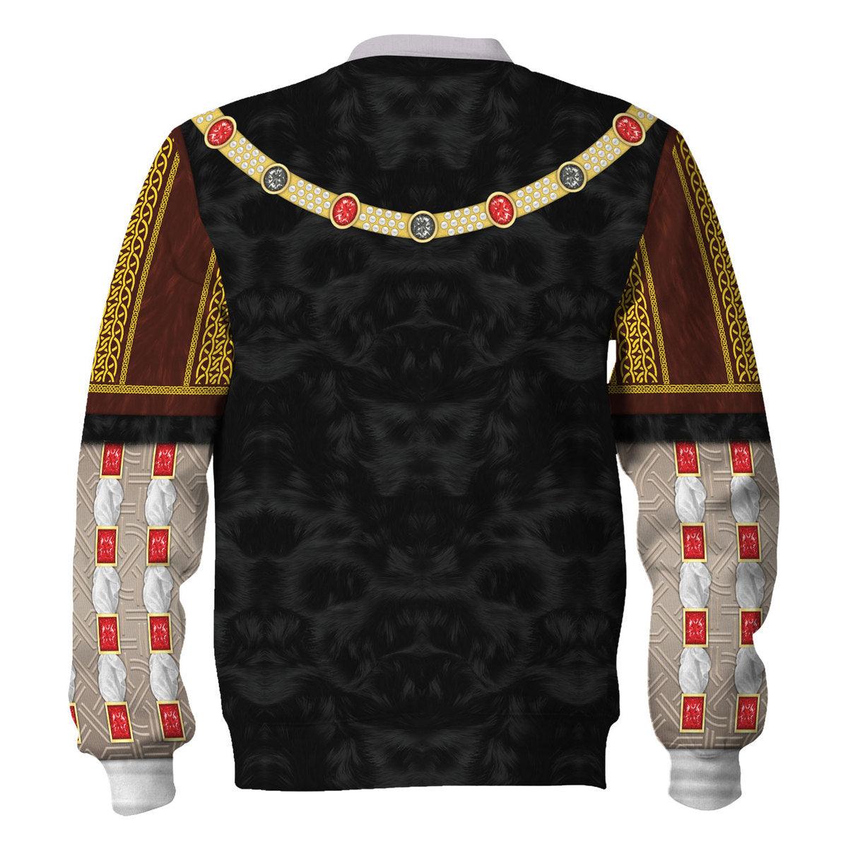 Gearhomie Henry VIII of England Costume Hoodie Sweatshirt T-Shirt Tracksuit - Gearhomie.com