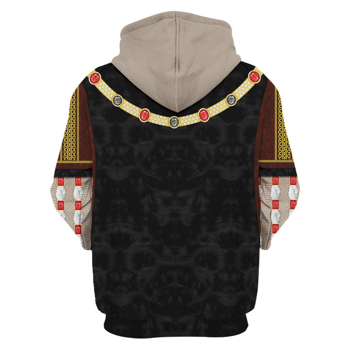 Gearhomie Henry VIII of England Costume Hoodie Sweatshirt T-Shirt Tracksuit - Gearhomie.com