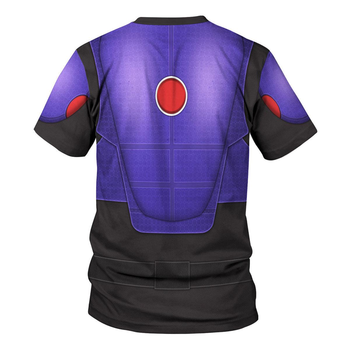 Gearhomie Hiro's Super Armor Cosplay Costume Hoodie Sweatshirt T-Shirt Sweatpants - Gearhomie.com