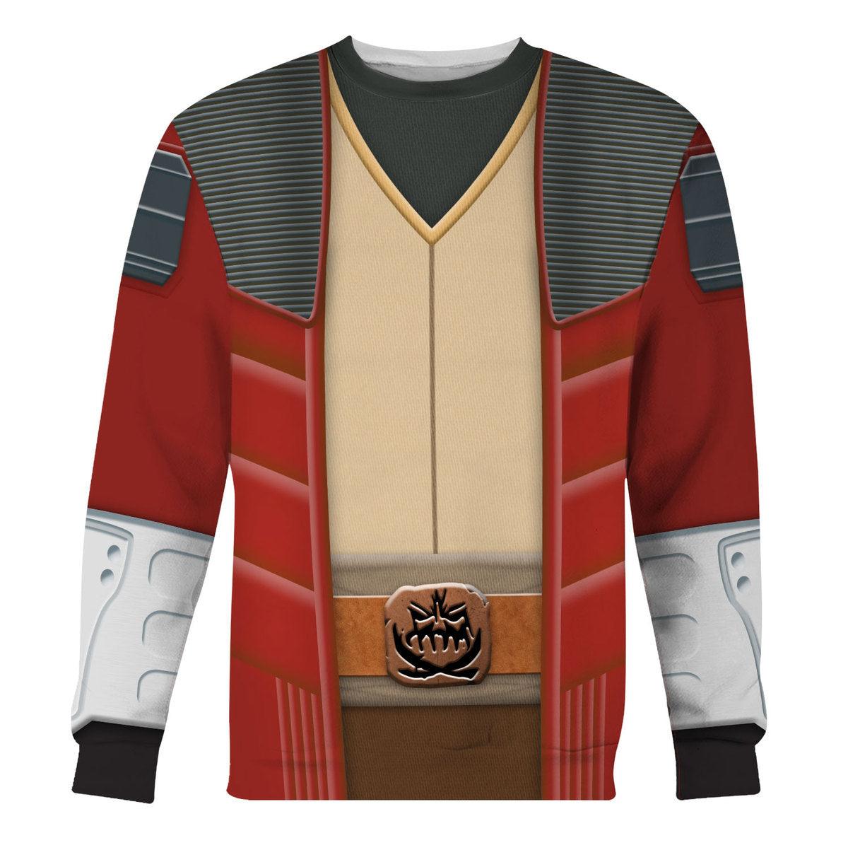 Gearhomie Hondo Ohnaka's Pirate Costume Hoodie Sweatshirt T-Shirt Sweatpants - Gearhomie.com