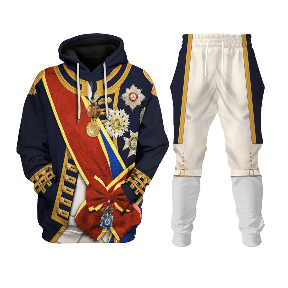Gearhomie Horatio Nelson 1st Viscount Nelson Navy Sailor Costume Hoodie Sweatshirt T-Shirt Tracksuit - Gearhomie.com