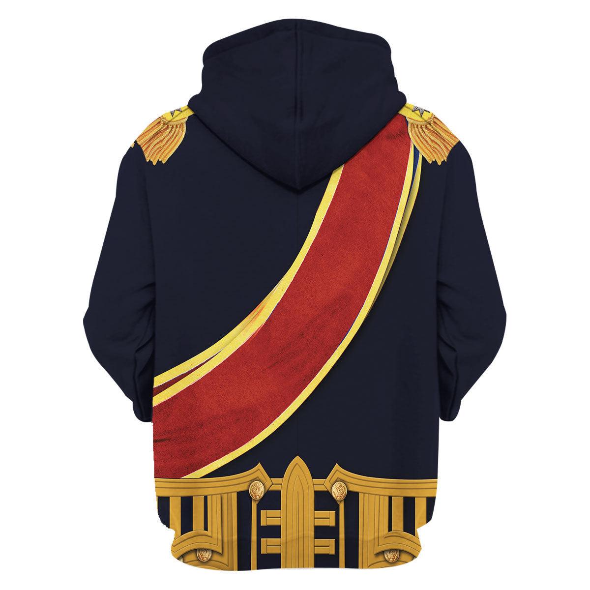 Gearhomie Horatio Nelson 1st Viscount Nelson Navy Sailor Costume Hoodie Sweatshirt T-Shirt Tracksuit - Gearhomie.com