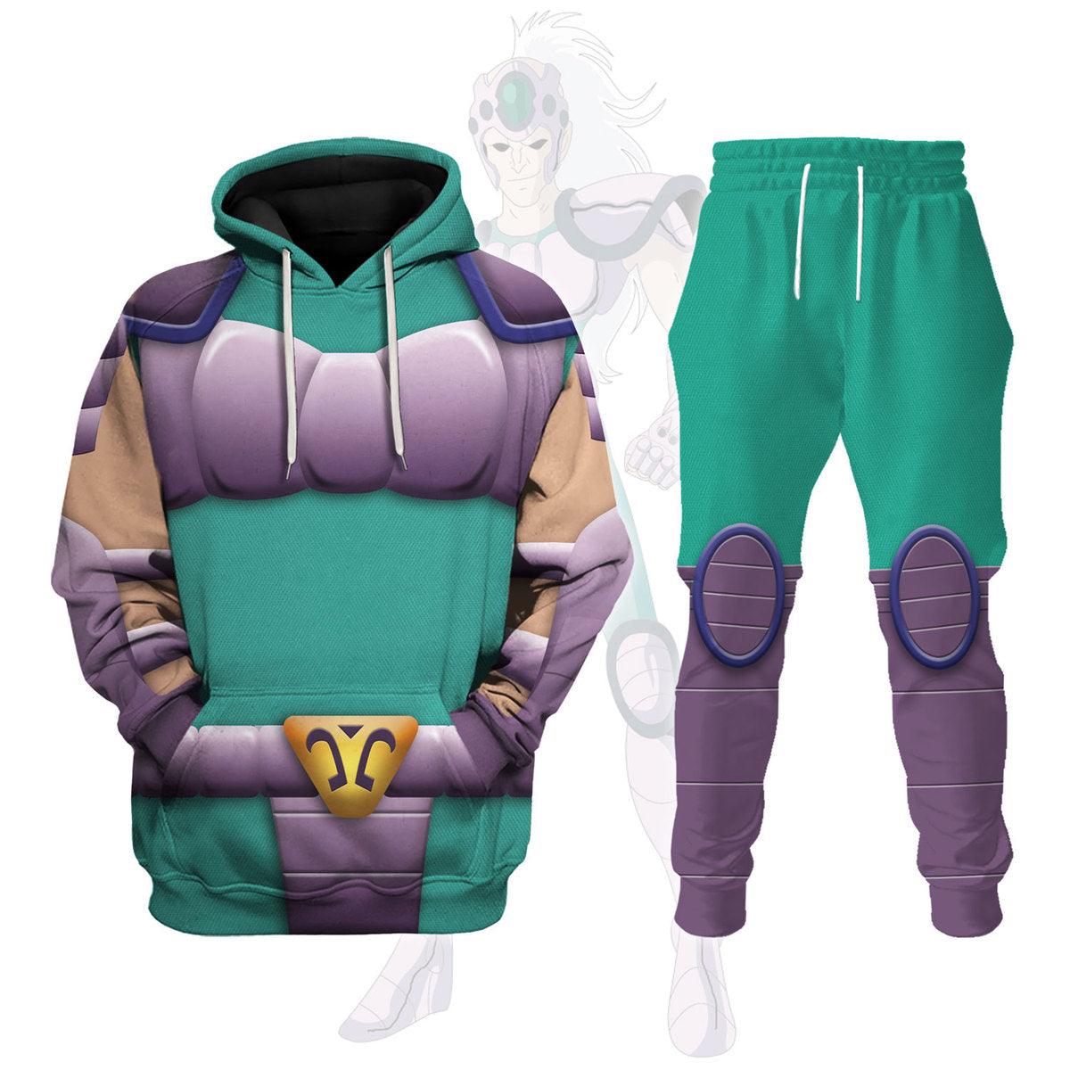 Gearhomie Hydra Ichi Saint Seiya Costume Hoodie Sweatshirt T-Shirt Tracksuit - DucG