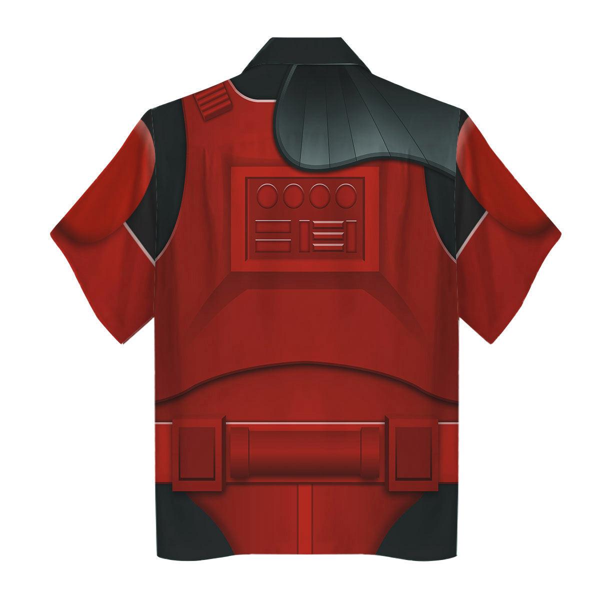 Gearhomie Imprerial Crimson Stormtrooper Costume Hoodie Sweatshirt T-Shirt Sweatpants - Gearhomie.com