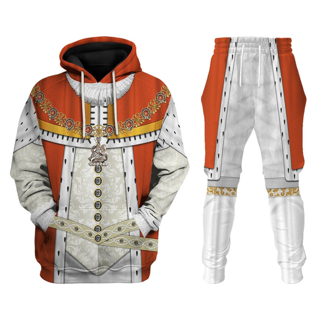 Gearhomie James I of England Costume Hoodie Sweatshirt T-Shirt Tracksuit - Gearhomie.com