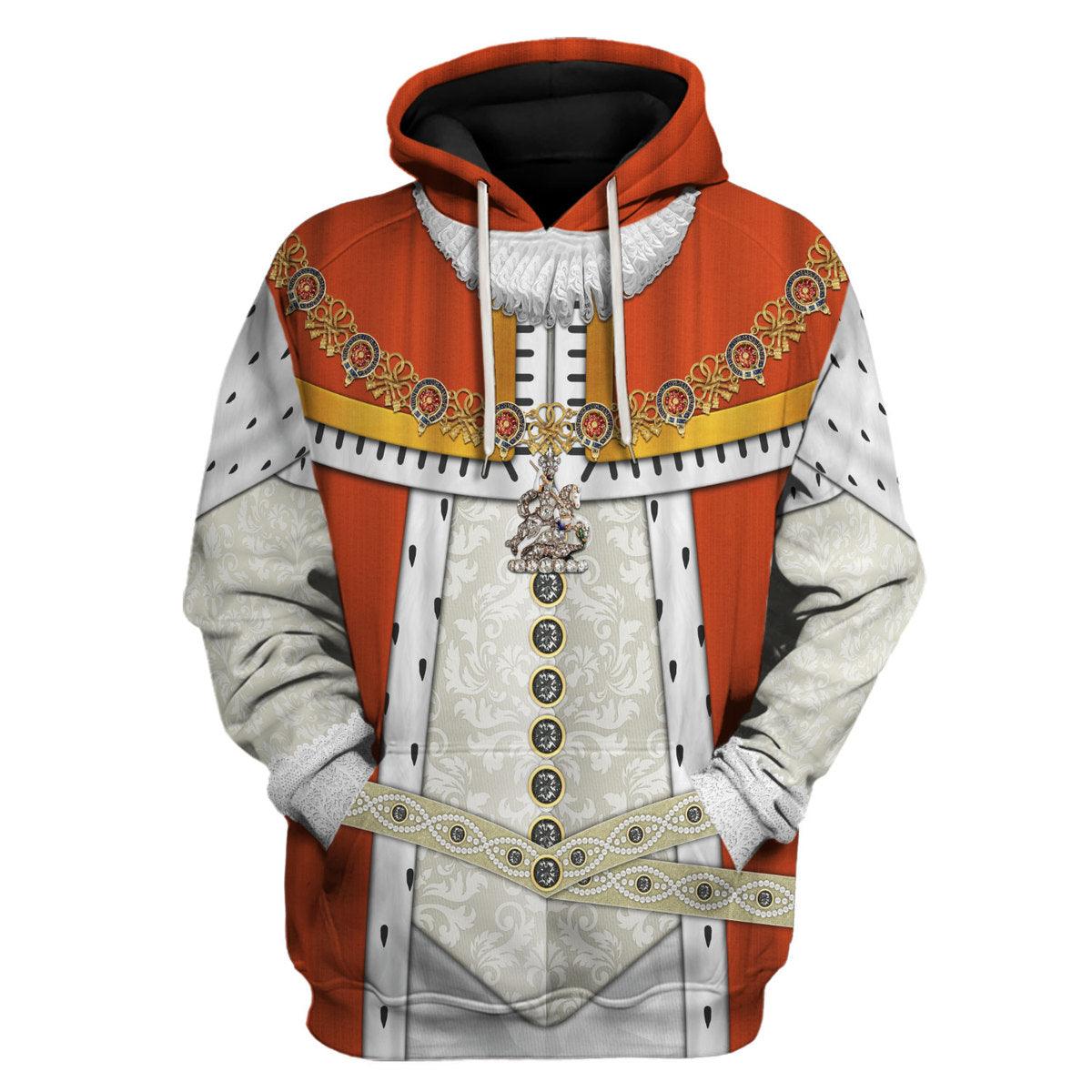 Gearhomie James I of England Costume Hoodie Sweatshirt T-Shirt Tracksuit - Gearhomie.com