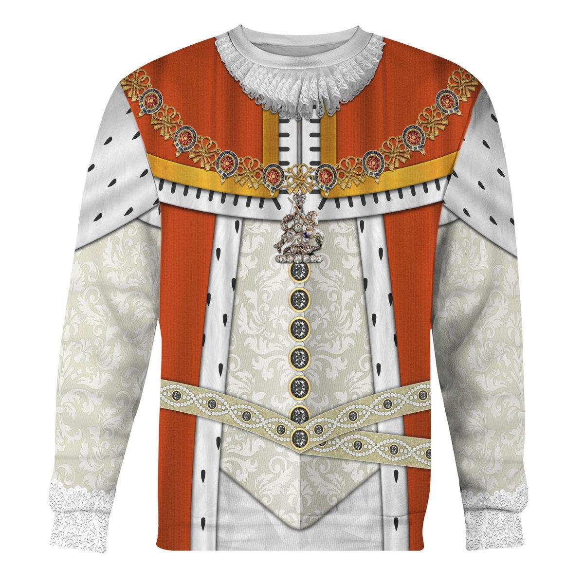Gearhomie James I of England Costume Hoodie Sweatshirt T-Shirt Tracksuit - Gearhomie.com