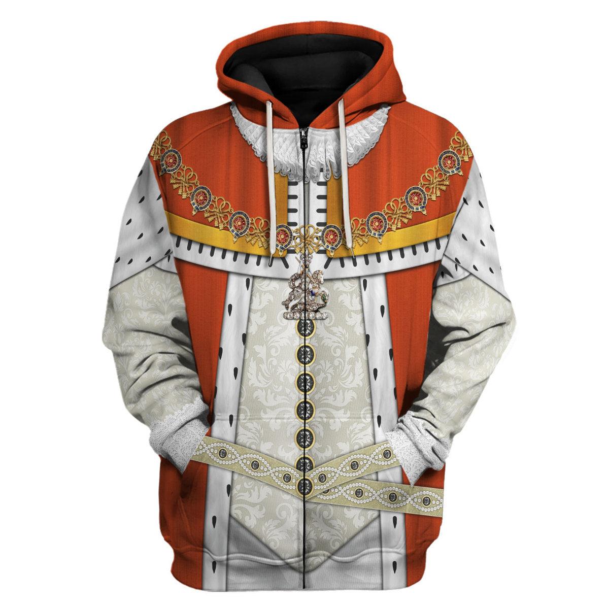 Gearhomie James I of England Costume Hoodie Sweatshirt T-Shirt Tracksuit - Gearhomie.com