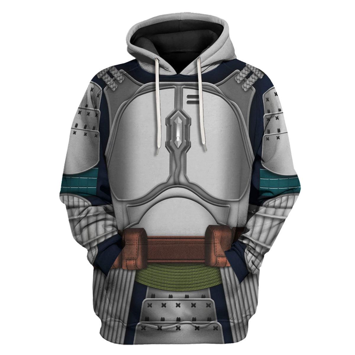 Gearhomie Jango Fet Samurai Costume Hoodie Sweatshirt T-Shirt Sweatpants - Gearhomie.com