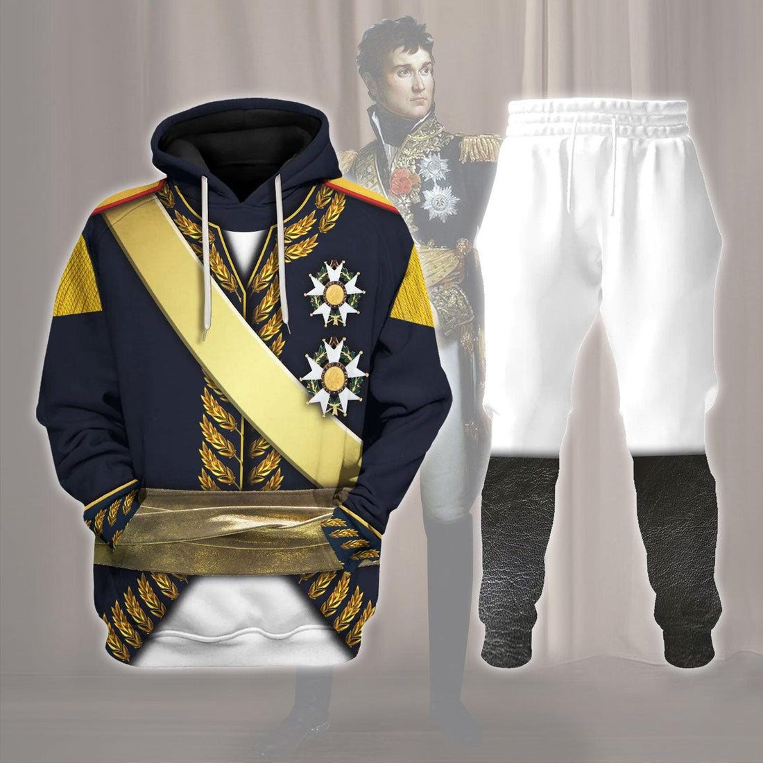 Gearhomie Jean Lannes – The Brother Napoleon Never Had Costume Hoodie Sweatshirt T-Shirt Tracksuit - Gearhomie.com
