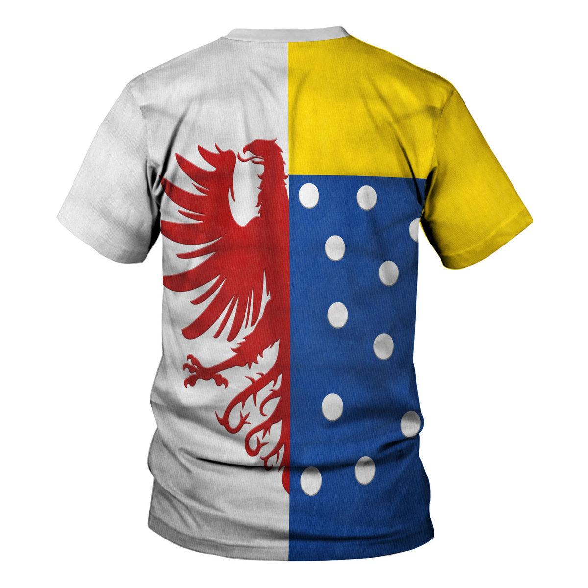 Gearhomie Jean le Meingre - Battle of Agincourt Costume Hoodie Sweatshirt T-Shirt Tracksuit - Gearhomie.com