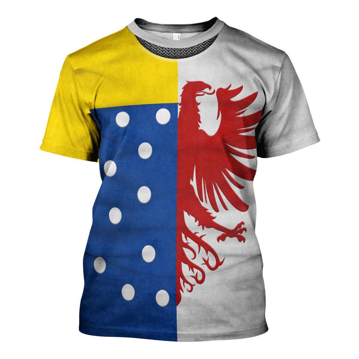 Gearhomie Jean le Meingre - Battle of Agincourt Costume Hoodie Sweatshirt T-Shirt Tracksuit - Gearhomie.com