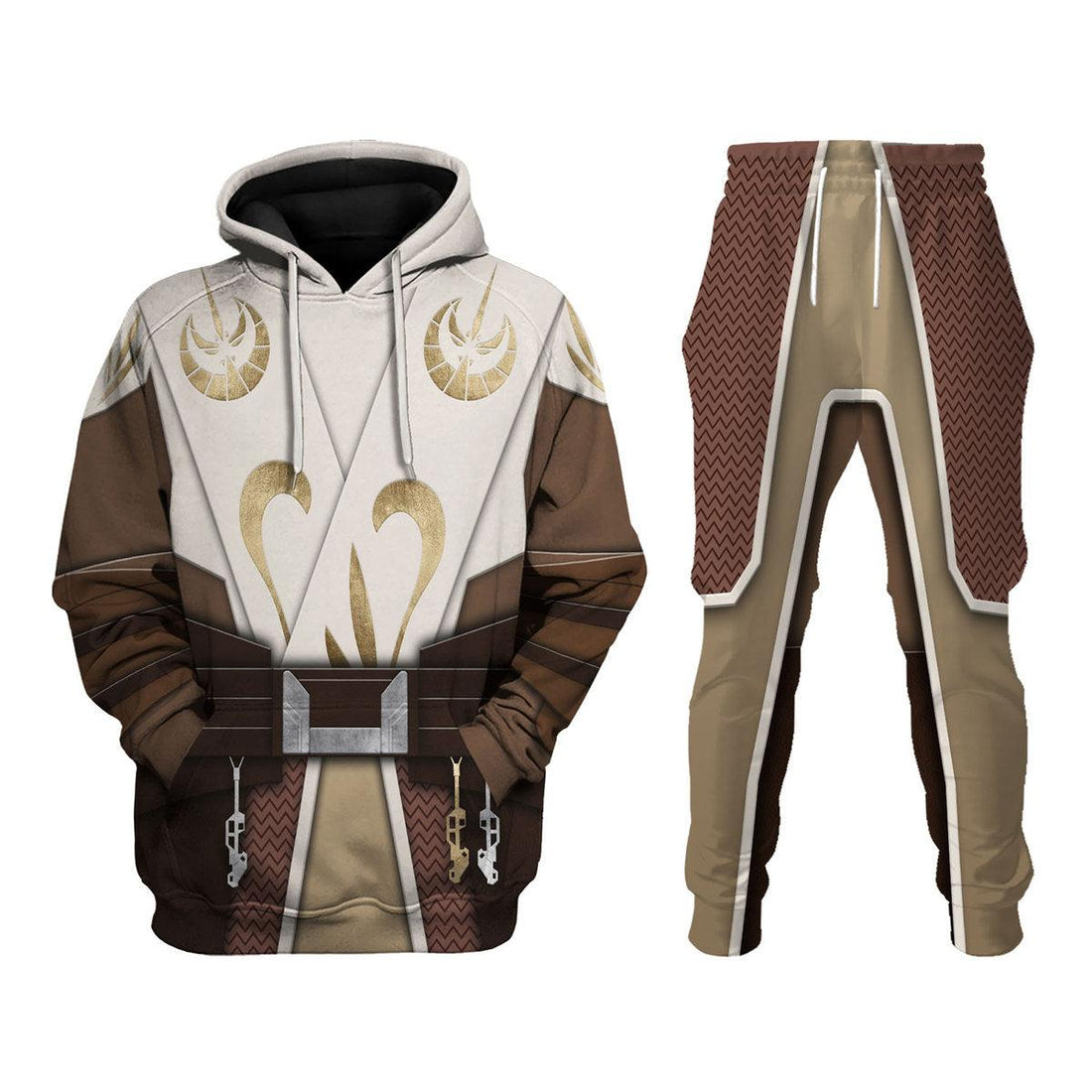 Gearhomie Jedi Temple Guard Costume Hoodie Sweatshirt T-Shirt Sweatpants - Gearhomie.com