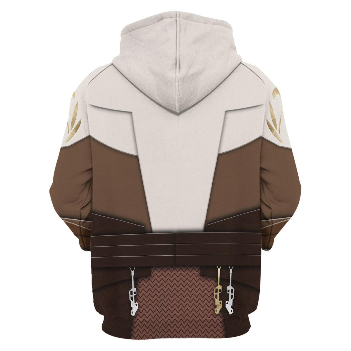 Gearhomie Jedi Temple Guard Costume Hoodie Sweatshirt T-Shirt Sweatpants - Gearhomie.com