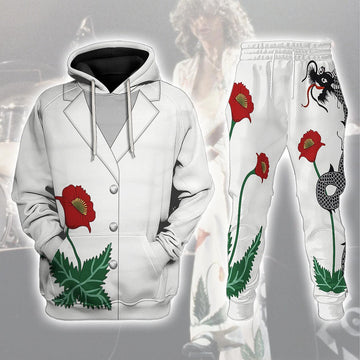 Gearhomie Jimmy Page 1977 Costume V1 Hoodie Sweatshirt T-Shirt Tracksuit - Gearhomie.com