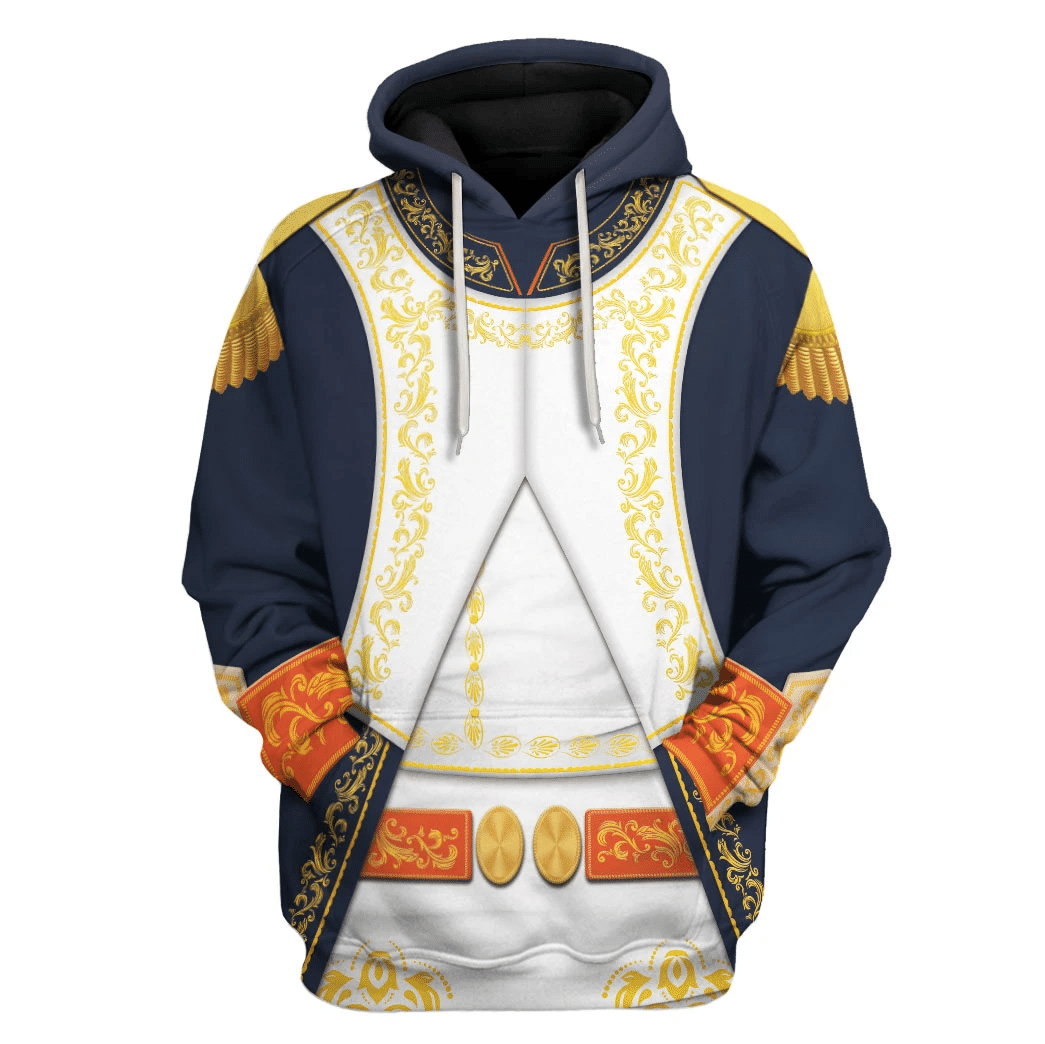 Gearhomie Joachim Murat Uniform Costume All Over Print Hoodie Sweatshirt T-Shirt Tracksuit - Gearhomie.com