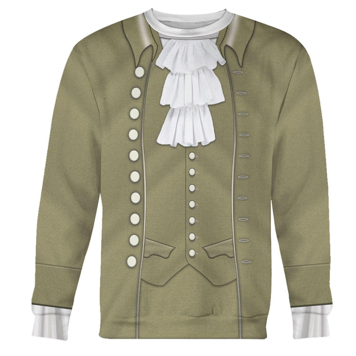 Gearhomie John Adams U.S. President Costume Hoodie Sweatshirt T-Shirt Tracksuit - Gearhomie.com