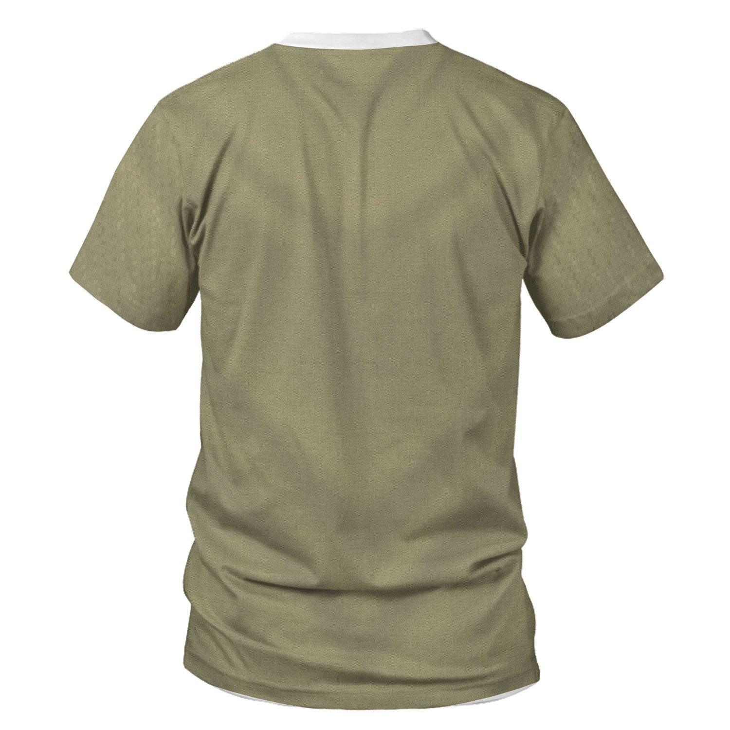 Gearhomie John Adams U.S. President Costume Hoodie Sweatshirt T-Shirt Tracksuit - Gearhomie.com