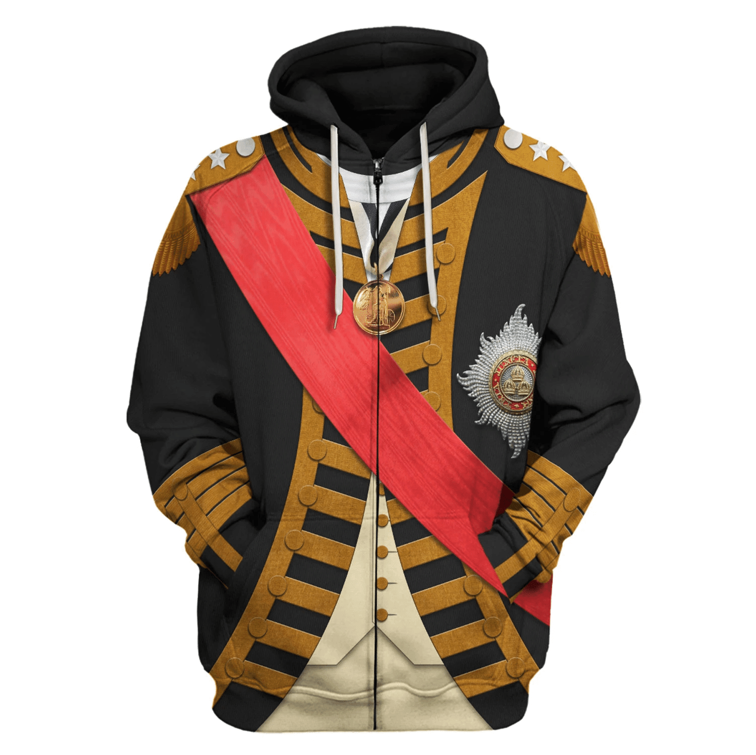 Gearhomie John Jervis 1st Earl of St Vincent Costume Hoodie Sweatshirt T-Shirt Tracksuit - Gearhomie.com