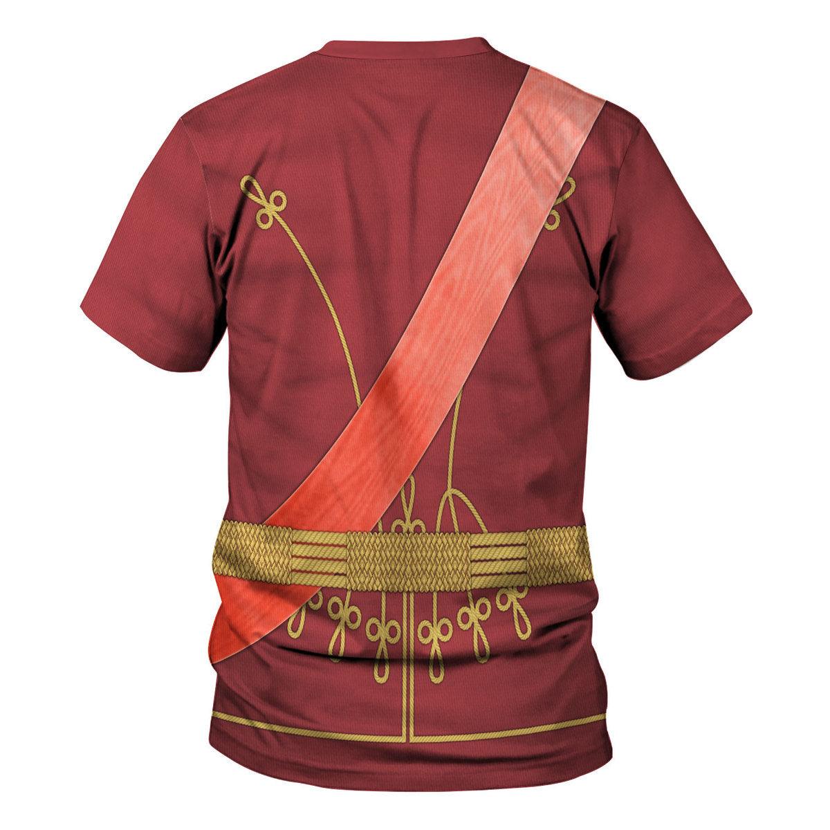 Gearhomie Kaiser Wilhelm II Uniform Austria-Hungary Costume Hoodie Sweatshirt T-Shirt Tracksuit - Gearhomie.com