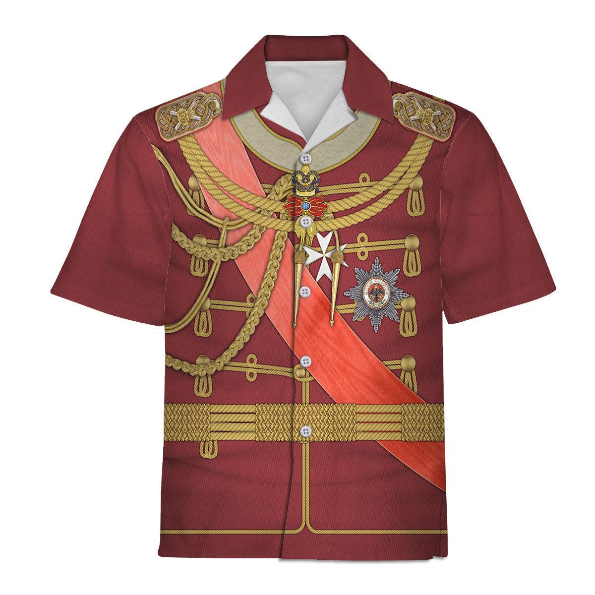 Gearhomie Kaiser Wilhelm II Uniform Austria-Hungary Costume Hoodie Sweatshirt T-Shirt Tracksuit - Gearhomie.com