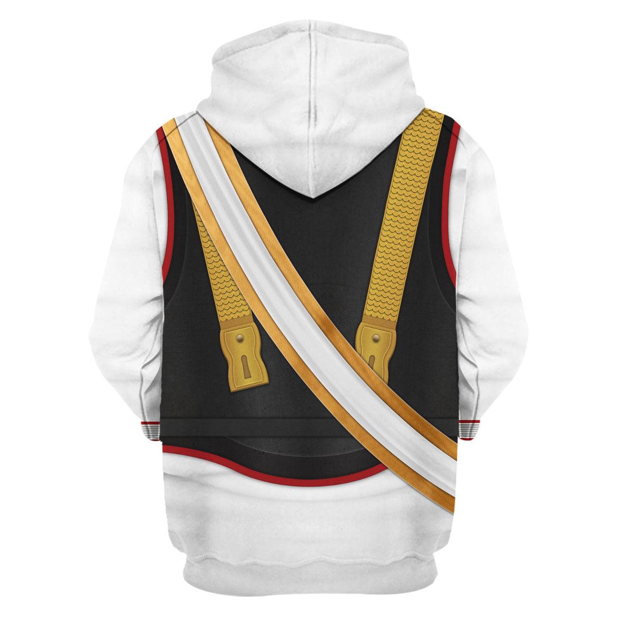 Gearhomie Kaiser Wilhelm II Uniform Garde du German Emperor Costume Hoodie Sweatshirt T-Shirt Tracksuit - Gearhomie.com