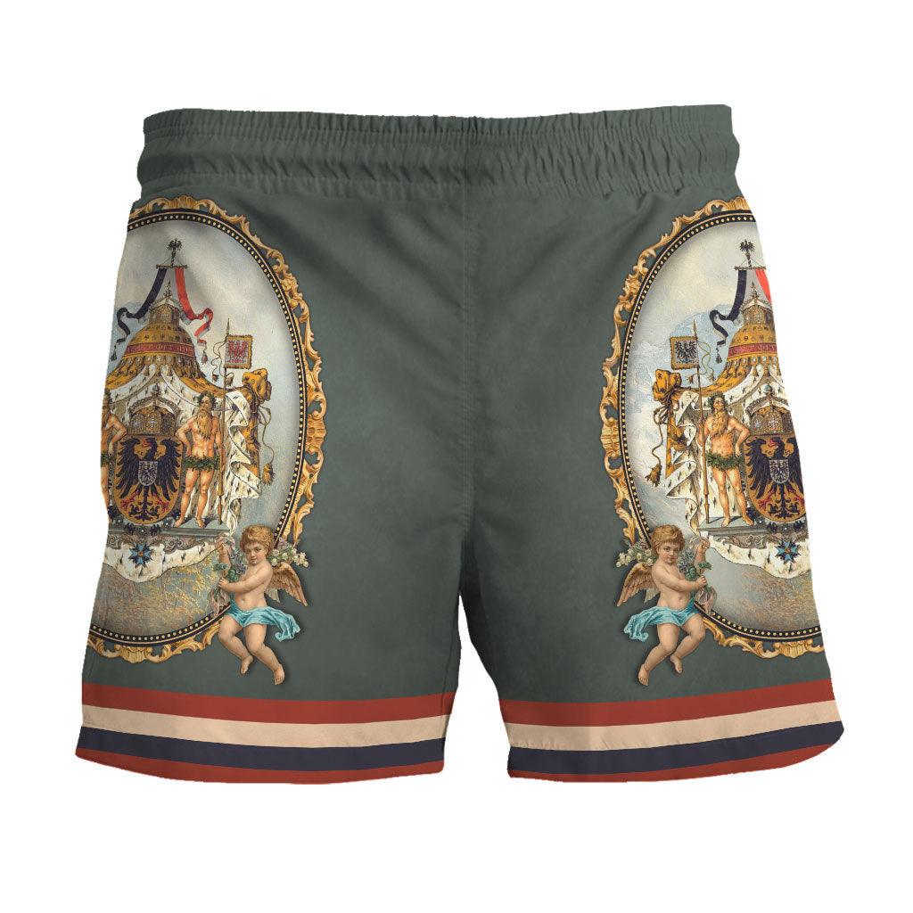 CustomsPig Kaiser William I German Emperor Hawaiian Shirt Polo Shirt Beach short - CustomsPig.com