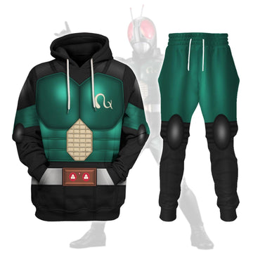 Gearhomie Kamen Rider Black RX Ultimate Article Cosplay Costumes Hoodie Sweatshirt T-shirt Tracksuit - Gearhomie.com