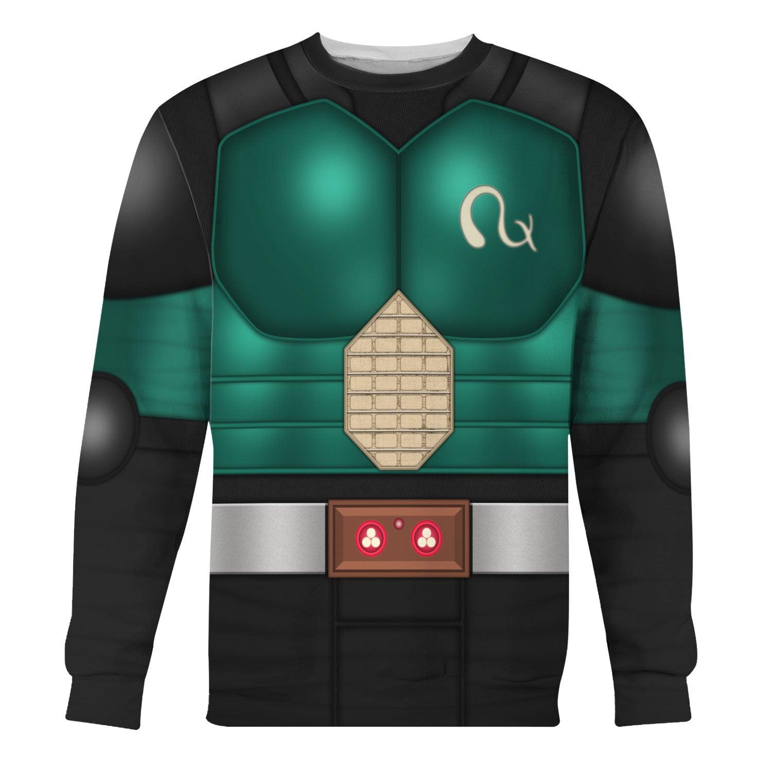 Gearhomie Kamen Rider Black RX Ultimate Article Cosplay Costumes Hoodie Sweatshirt T-shirt Tracksuit - Gearhomie.com