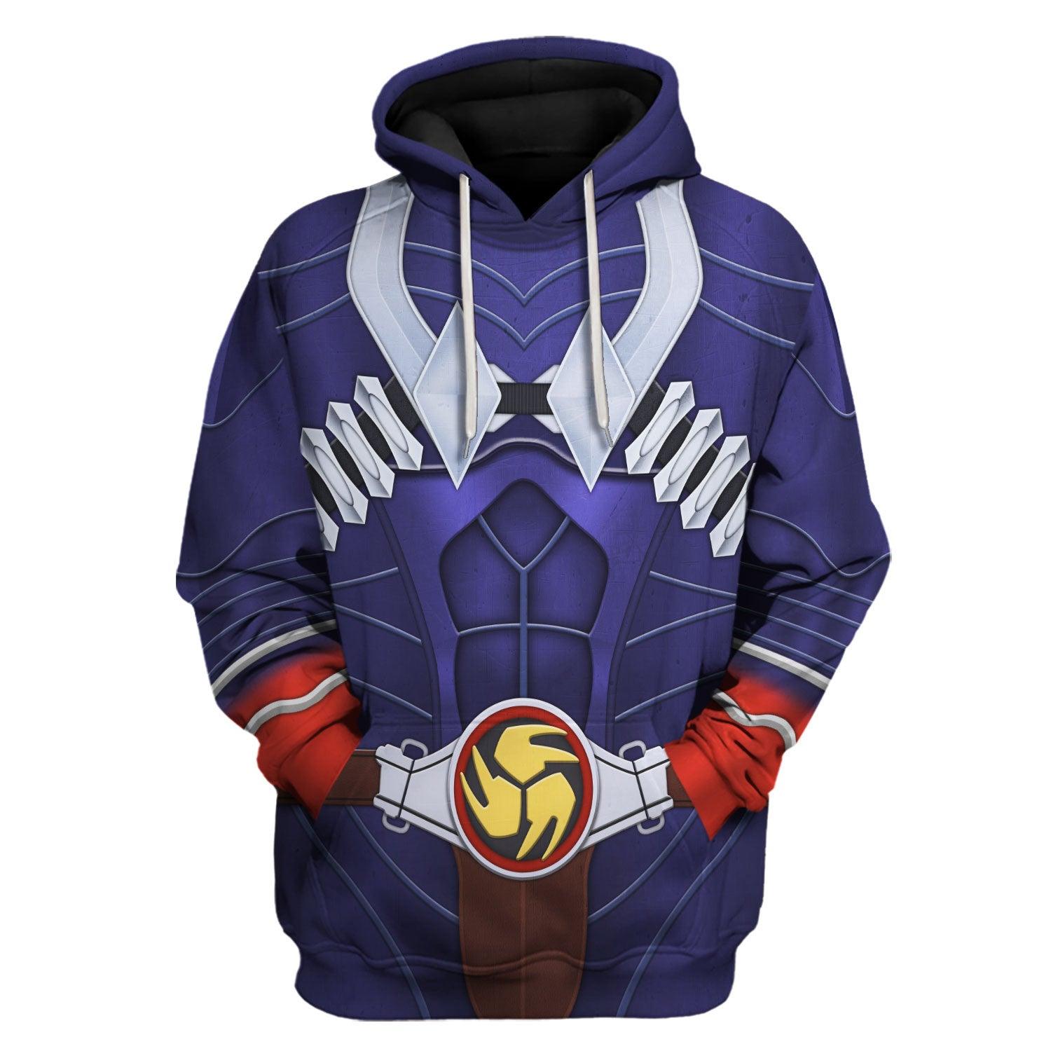 Gearhomie Kamen Rider Hibiki Cosplay Costumes Hoodies Sweatshirt T-shirt Tracksuit - Gearhomie.com