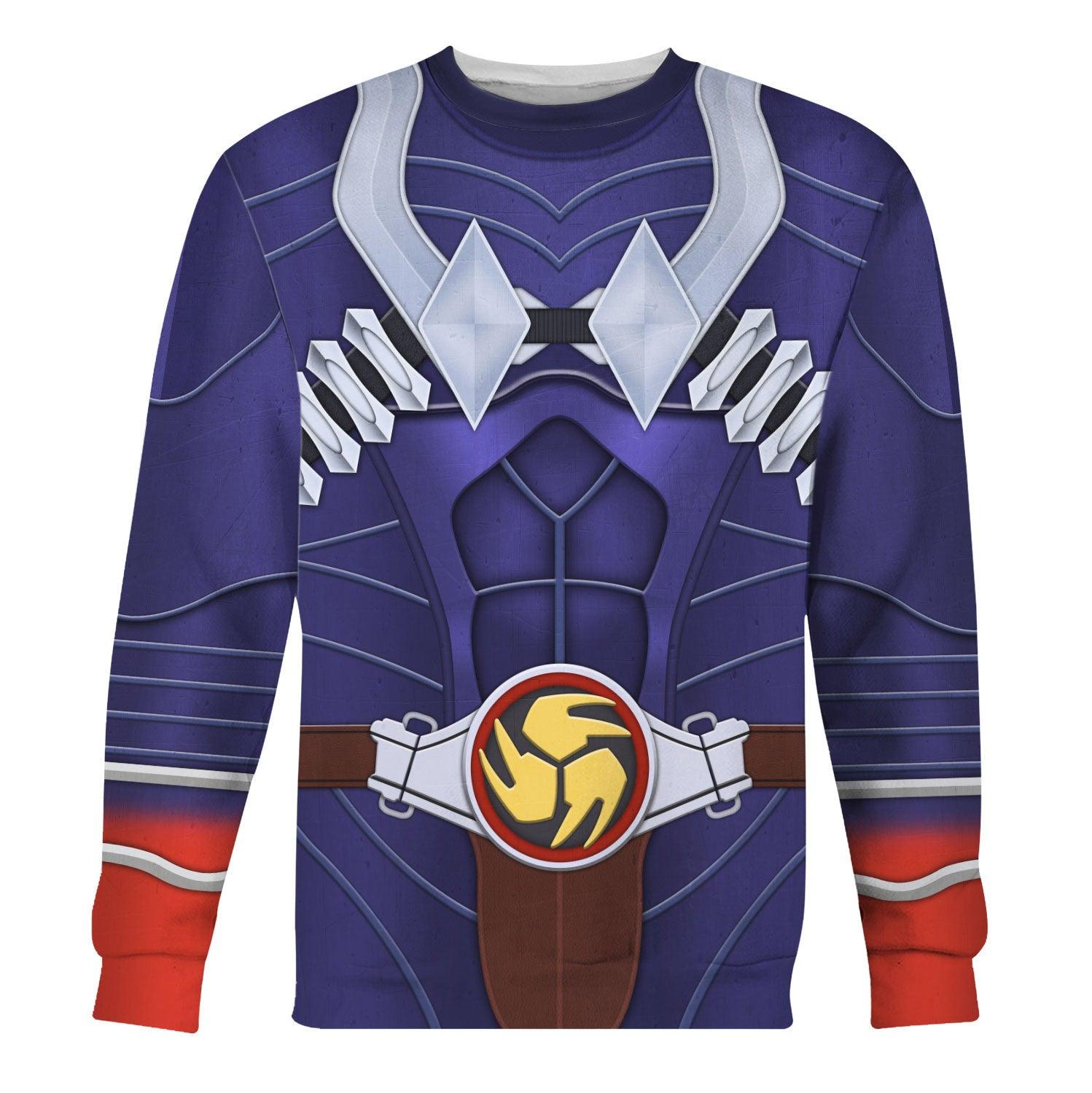 Gearhomie Kamen Rider Hibiki Cosplay Costumes Hoodies Sweatshirt T-shirt Tracksuit - Gearhomie.com