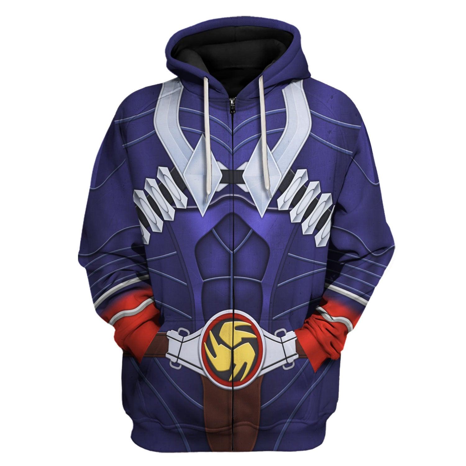Gearhomie Kamen Rider Hibiki Cosplay Costumes Hoodies Sweatshirt T-shirt Tracksuit - Gearhomie.com