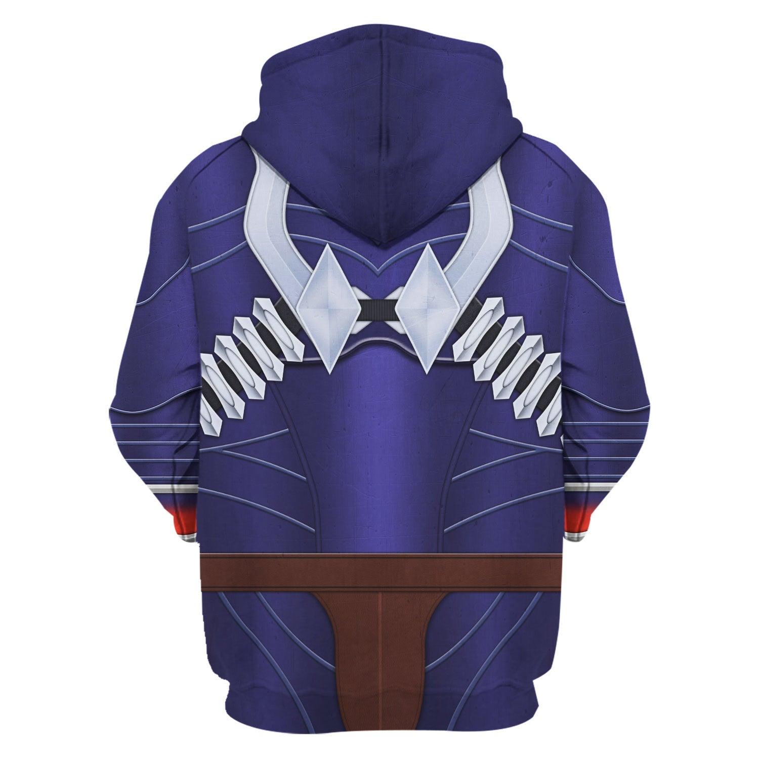 Gearhomie Kamen Rider Hibiki Cosplay Costumes Hoodies Sweatshirt T-shirt Tracksuit - Gearhomie.com
