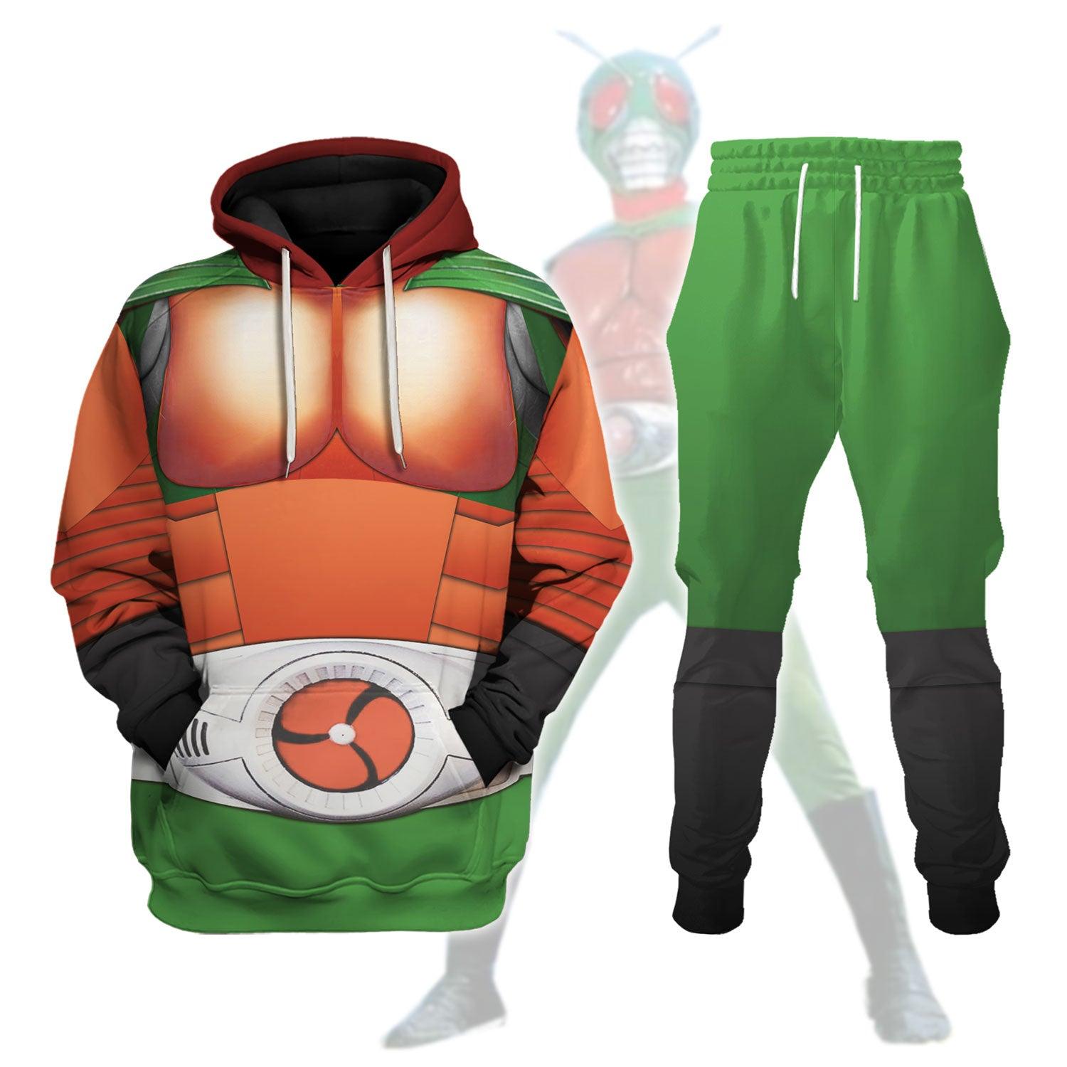 Gearhomie Kamen Rider Skyrider Cosplay Costumes Hoodies Sweatshirt T-shirt Tracksuit - Gearhomie.com